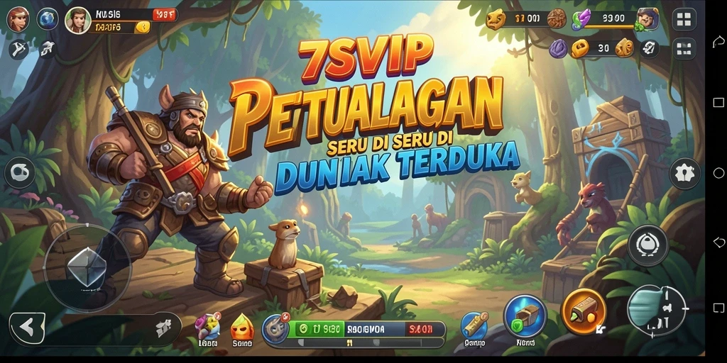 Tampilan aksi mendebarkan dalam gameplay 7SVIP yang penuh petualangan.
