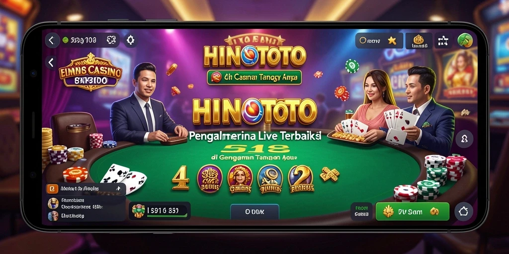Tampilan gameplay yang menarik dan mendebarkan dalam HINOTOTO.