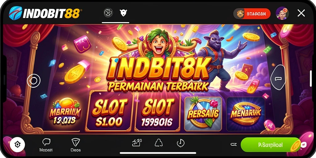 Tampilan menarik dari gameplay Slot INDOBIT88 yang mengasyikkan.