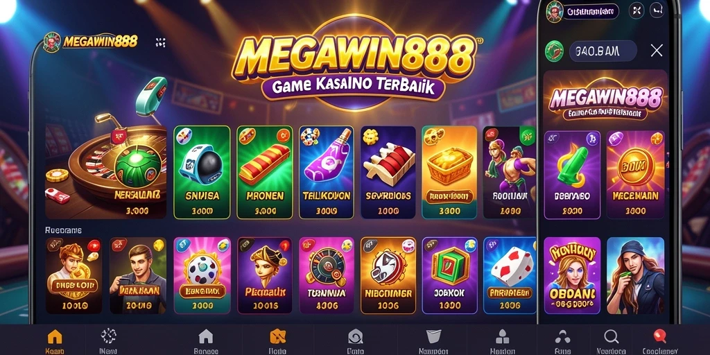 Gameplay menarik dari MEGAWIN888 dengan berbagai jenis permainan kasino.
