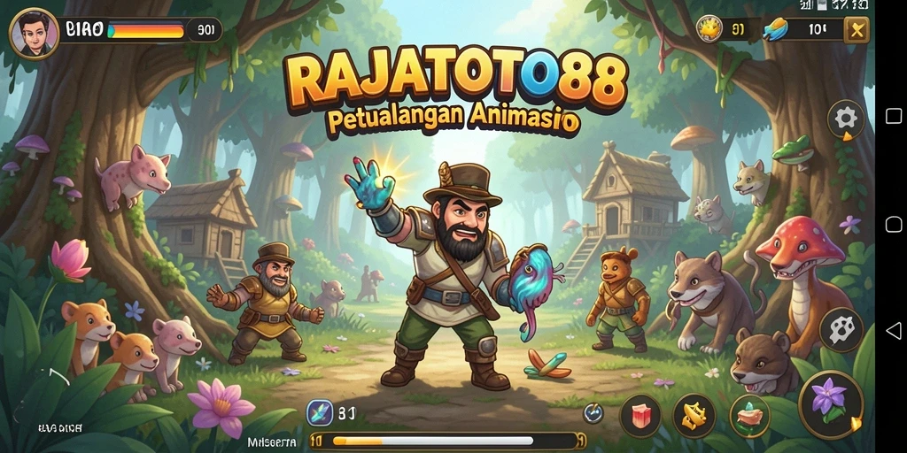 Tampilan menarik dari gameplay RAJATOTO88 yang seru dan dinamis.