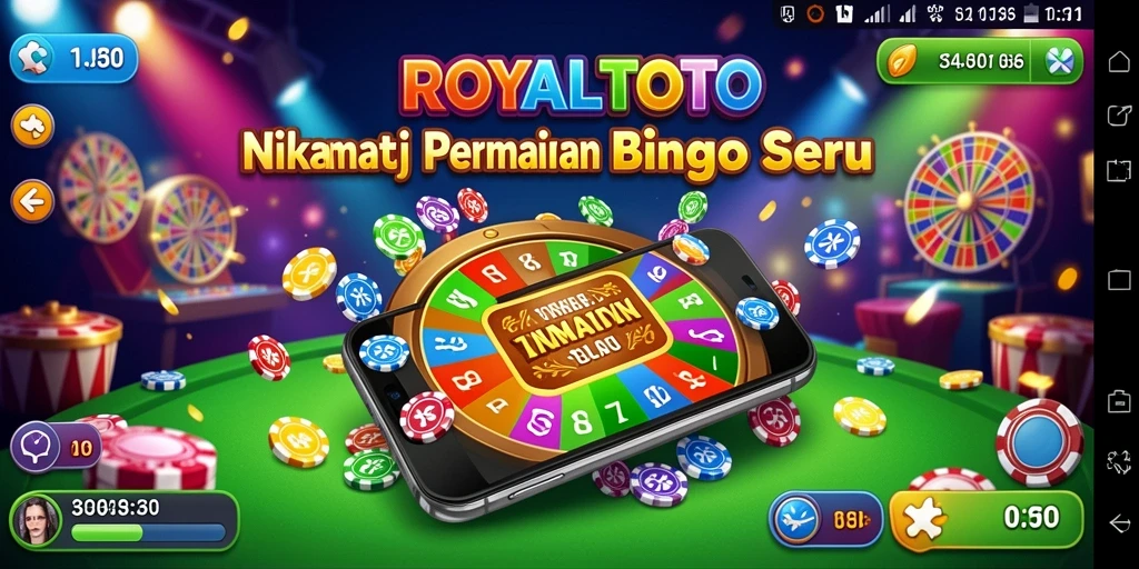 Screenshot gameplay ROYALTOTO yang menampilkan keseruan Bingo.